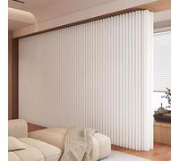 Divisor de pantalla de papel retráctil, panel de privacidad plegable para oficina en casa, división flexible para una mayor privacidad y gestión del espacio