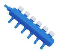 Divisor De para Acuario - Válvula Reguladora De Flujo Y Conector De Tubo | Accesorio para Pecera con Distribuidor De Bomba De Oxígeno, Entrada 4/8mm Salida 4mm, Resistente Y Seguro