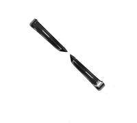 Divisor de Parachoques Compatible Con Serie 3 318i 320i 330i E90 E91 Pre-facelift 05-08, Alerón De Parachoques Delantero De Coche, Kit De Difusor Divisor ABS Negro parCarrocería de Labios(Carbon Look)