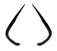 Divisor De Parachoques Delantero Embellecedor De Luz Antiniebla para Mercedes para Benz Clase E W213 S213 AMG para Line Pre-Facelift 2016-2020 IENQBVL(Gloss Black 2Pcs)