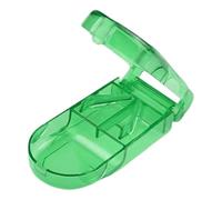 Divisor de píldora de viaje - Cortador de tableta portátil, trituradora de