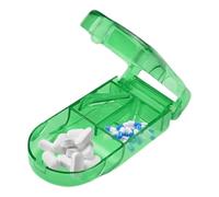 Divisor de píldoras de viaje, cortador de píldoras, cortador de tabletas, dispensador de píldoras, divisor de tabletas portátil multiusos, divisor de píldoras resistente al desgaste, herramienta