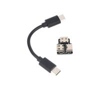 Divisor de Potencia Tipo C 1 en 2 Salidas Módulo USB Conectar y Usar Adaptador de Carga para Duales Dispositivos