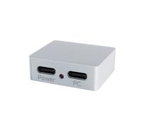 Divisor de Potencia Tipo C. Divisor de Señal USB. Compatible con Control PiKVM. Fuente de Alimentación de 5 V CC con Protección Contra Polaridad