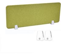 Divisor de privacidad de Escritorio, Panel acústico Independiente, divisores a Prueba de Sonido Que reducen el Ruido for Oficina, Escuela(Green,30X120CM)