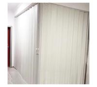 Divisor de puerta plegable, rejilla invisible corredera y puertas de acordeón para centros comerciales, almacenes, cuartos de servicio