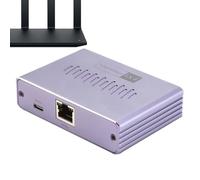 Divisor De Puerto Ethernet | Divisor De Red Ethernet 1-a-4 | Adaptador Gigabit de Baja Latencia Configuración para PC Portátil Caja de TV Hogar Oficina Dormitorio