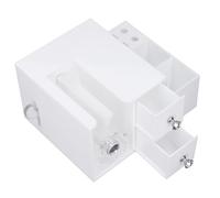 Divisor de Raíz de Pestañas, Máquina de Floración de Pestañas de Rotación Manual Separador de Pestañas Postizas Reutilizable con 2 Cajones, Dispositivo de Extensión de Pestañas