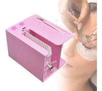 Divisor De RaíZ De PestañAs Para Injerto, Para Artistas De PestañAs, MáQuina De FloracióN De PestañAs En Abanico, Con Banco De Trabajo De ExtensióN ExtraíBle, Control De Perilla Giratoria,Pink