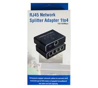 Divisor De Red Adaptador De Cable Extensor Gigabit 1 A 4