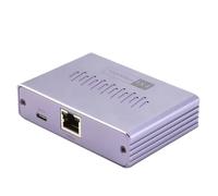 Divisor de red - Adaptador Gigabit Ethernet, dispositivo router de alta velocidad con 1 entrada y 4 salidas, herramienta de baja latencia | Splitter para PC, cámara, TV Box, hogar, oficina