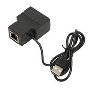 Divisor de red Divisor Gigabit Ethernet Divisor de cable Ethernet RJ45 Adaptador divisor de Internet Alta velocidad Compatibilidad universal