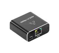 Divisor de red Gigabit de 2 3 y 4 puertos con divisor de alta velocidad de transferencia de datos de 1000 Mbps para computadoras y consolas de juegos