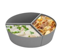 Divisor de revestimiento para pan de silicona, reutilizable y a prueba de fugas | Separador de lavavajillas seguro para cocina, solución de cocción multidish, divisor para p