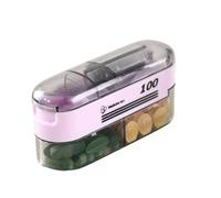 Divisor de tabletas - Cortador de medicamentos ajustable - cortador de tabletas, para personas mayores, pacientes, viajeros, estudiantes, conciencia de la salud, viajes, negocios, fitness, oficina