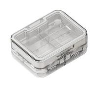 Divisor de tabletas - Soporte portátil para pastillas, almacenamiento diario y semanal de medicamentos con picadora para adultos, profesionales, viajeros, personal de enfermería, camping, escuela