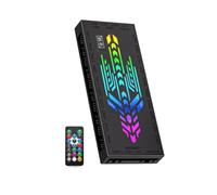 Divisor de ventilador ARGB de 1 a 12, controlador de computadora ARGB para chasis de escritorio, gestión de cajas, concentrador de refrigeración de escritorio