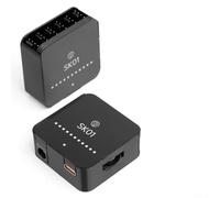 Divisor de ventilador PWM de 6 puertos con controlador integrado de 12 V CC de alimentación a través de tipo C o conector para una gestión eficiente del calor (enchufes CC)