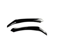 Divisor Delantero para Benz para CLA C117 X117 4 Uds. Parachoques Delantero del Coche Spoiler Splitter Air Blade CLA200 220 250 CLA45 para AMG 2015-2018 Tuning(Front Gloss Black)