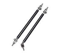 Divisor Delantero para BMW E46 E90 E60 E36 E39 F10 F20 F30 Parachoques Delantero Universal Separador Labios Spoiler Puntal Barra Soporte Alerones Delanteros(7.5cm Black)