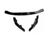 Divisor Delantero para BMW G80 M3 G82 M4 2021-2024 Alerón Parachoques Delantero Coche Placa Protección De Cuchilla Divisor Inferior Alerones Delanteros De Coche(Glossy Black)