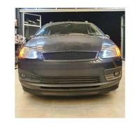 Divisor Delantero para C-MAX 2003-2007 Kit Carrocería Alerón Deportivo Divisor Difusor Parachoques Piezas Exteriores 2 Uds Delantero(Negro)