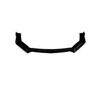 Divisor Delantero para Ford para Mustang MK6.5 2018-2023 Kits Carrocería Tuning Parachoques Delantero Labio Spoiler Divisor Difusor AleróN Divisor Delantero(Negro Brillante)