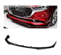 Divisor Delantero para Mazda 3 para Axela 2019 2020 Parachoques Delantero Labio Alerón Barbilla con Apariencia Fibra Carbono Difusor Frontal Alerones Coche(Glossblack)