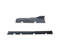 Divisor Difusor Extensión Alerón Falda Lateral para Dodge para Cargador Widebody 2015-2023 con Apariencia Fibra Carbono Negro Brillante Faldones Laterales(Carbon Look)