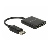 Divisor DisplayPort 1.4 DeLOCK 1 x DisplayPort a 2 x HDMI MST