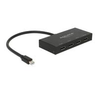 Divisor DisplayPort DeLOCK 1x miniDP a 4x DP 4K