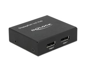 Divisor DisplayPort DeLOCK 87691 2x DisplayPort 4K 60 Hz