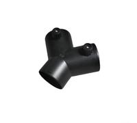 Divisor en forma de Y de 75 mm con válvulas ajustables para manguera de secadora y sistemas de ventilación de calefacción de estacionamiento