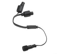Divisor en Y con clasificación IP65 para luz exterior eufy serie E22, diseñado para funcionar con T8L02, garantiza una transferencia de energía segura en entornos húmedos (A)