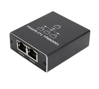 Divisor Ethernet 1 a 3, Conmutador Ethernet Divisor LAN de Alta Velocidad de 1000 Mbps, Divisor de Red Compatible con Redes Simultáneas de 3 Dispositivos, para Cables Cat6 7 8
