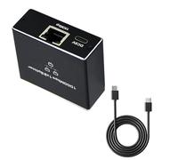 Divisor Ethernet de 1 a 2, divisor Ethernet RJ45 de 1000 Mbps de alta velocidad para cable Cat 5/5e/6/7/8