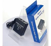 Divisor Ethernet de 1 a 2 Gigabit LAN Switch para oficina en casa - Hub de red RJ45 rápido caja metálica 1000Mbps (1 a 3)