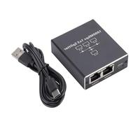 Divisor Ethernet de alta velocidad 1 a 2/3/4 RJ45 adaptador para transferencia rápida de datos 2/3/4 dispositivos simultáneamente en red