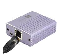 Divisor Ethernet, divisor LAN 1 a 4 para Ethernet, accesorios de transmisión de datos de alta velocidad 1000 Mbps con baja latencia para laptop, TV, Box, impresora, cámara de PC