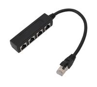 Divisor Ethernet RJ45, Adaptador de Red de 1 a 4 Puertos, Adaptador Divisor RJ45 de Alta Velocidad de 100 Mbps, Divisor de Cable Ethernet para Todas Las Redes, Hogares y Oficinas