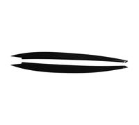 Divisor Extensión Faldón Lateral Cubierta De Párpado Tipo Ceja para Faro Coche, Embellecedor ABS Llamativo para VW para Golf 7 VII para GTI para GTD R MK7 2013-2017