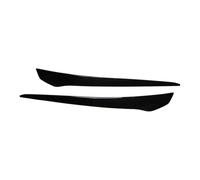 Divisor Extensión Faldón Lateral para E92 E93 2007-2014 Negro Brillante ABS Plástico Delantero Ceja para Faro Párpado Tapa Embellecedora Cubierta De Lámpara Pegatina Coche