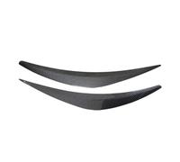 Divisor Extensión Faldón Lateral para Infiniti Q50 S 2014-2023 Faro De Coche Párpado Ceja Lámpara Fibra Carbono Frente Sitcker Cubierta Delantero Embellecedor