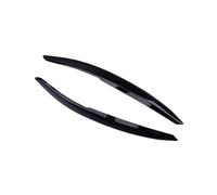 Divisor Extensión Faldón Lateral para VW para Polo Mk5 6R 2010 2011 2012 2013 2014 2015 2016 2017 2 Uds Faro Ceja Cubierta De Párpado Embellecedor Decorativo Accesorios