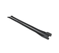 Divisor Faldones Laterales Izquierdo Y Derecho para Z4 2009-2015 Extensiones Parachoques Palas Laterales Divisores Labios Puerta Accesorios Aletas ABS Difusor(Aspecto de Fibra de Carbono.)