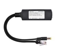 Divisor Gigabit de 15,4 W DC5,5 x 2,1 mm, adaptador de corriente para una distribución eficiente de energía en dispositivos de red de oficina
