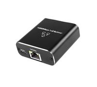 Divisor Gigabit Ethernet 1 A 2 1000Mbps RJ45 Divisor de Internet LAN para Computadora Concentrador Conmutador Enrutador TV Digital