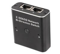 Divisor Gigabit Ethernet 1 a 2, Divisor de Red con Cable de Alimentación USB, Adaptador Divisor de Internet RJ45 1000Mbps Alta Velocidad para 2.5G 5G (CAT6)