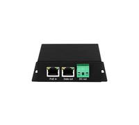 Divisor Gigabit PoE Aislado para Uso Doméstico Industrial de 60 W, Salida 12 V/24 V Alta Potencia, Compatible con IEEE802/3AF/AT/BT