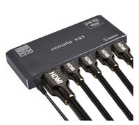 Divisor HDMI 2.0 4K 1x4 Divisor HDMI HDR Divisor HDMI 4K Divisor HDMI HDCP 2.2 1080P Conmutador Divisor HDMI Transmisión rápida y estable